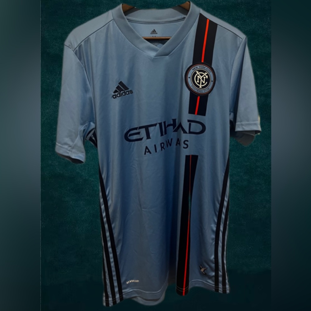 New York FC Sky Blue Soccer Jersey